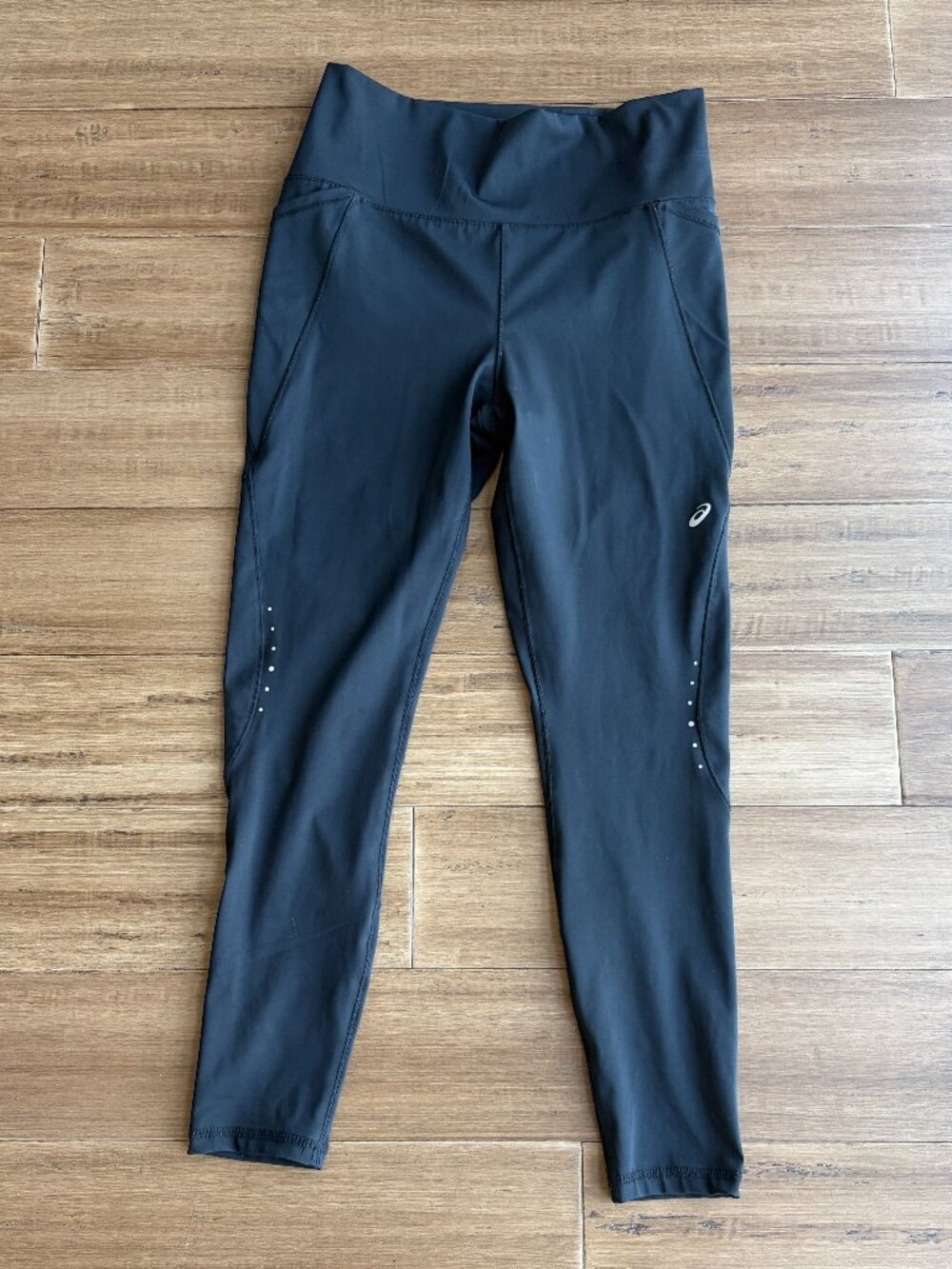 Asics Black Leggings M